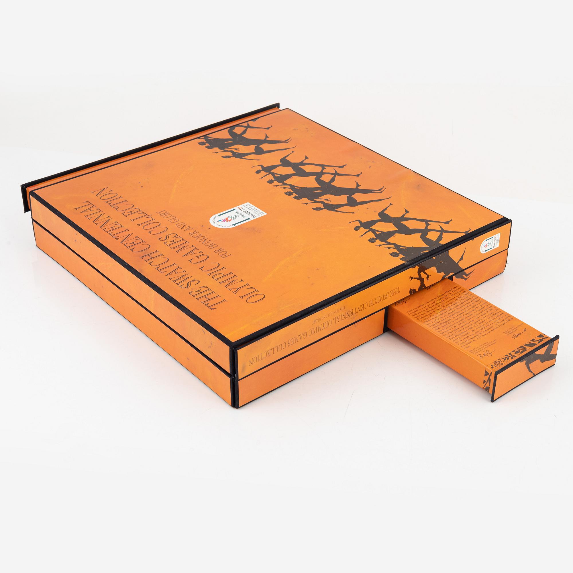 Swatch, "The Swatch Centennial Olympic Games Collection For Honour And Glory", Atlanta 1996".