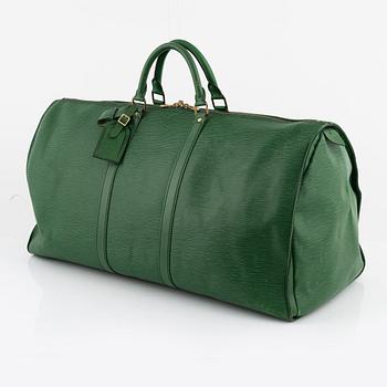 Louis Vuitton, weekendbag "Keepall 60 Epi", 1986.