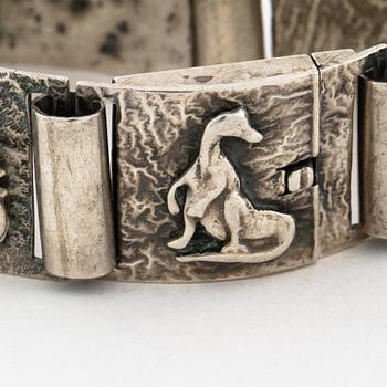 ARMBAND, stämplad BAF, Göteborg, 1949.