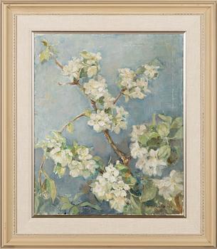 Greta Schalin, olja på duk, signerad och daterad -56.