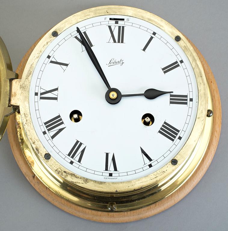 SKEPPSKLOCKA OCH BAROMETER, Schatz, 1900-talets andra hälft.