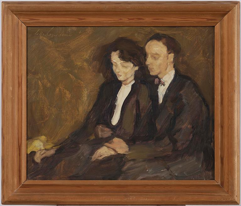 Lotte Laserstein, Study for "The young couple (Rolf and Gunvor Bolin, born Bigner)".