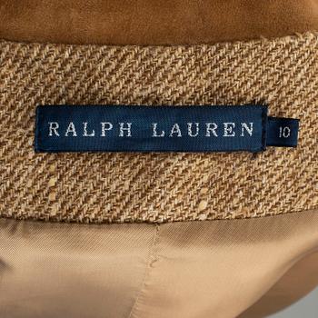a Ralph Lauren jacket, size 10.