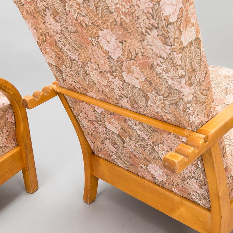 A 1930's 'Mainio' armchairs for Asko Finland.