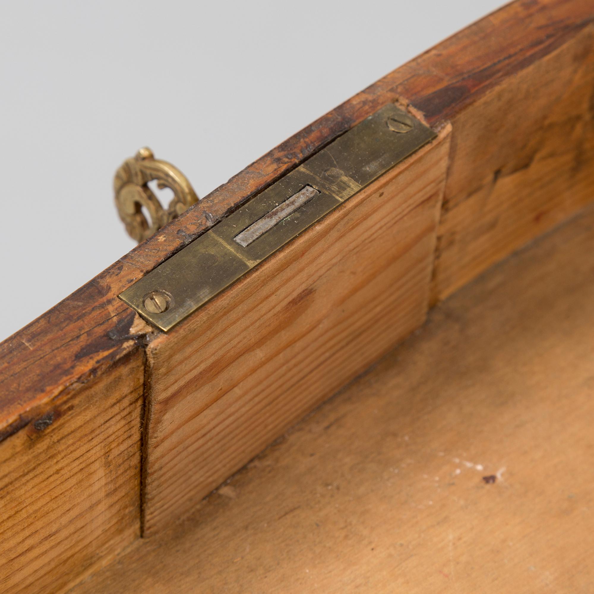 A Swedish rococo poudreuse signed by Conrad Wilhem Hein (Stockholm 1755-1783).