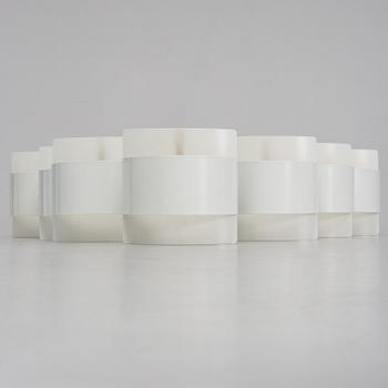 PETER CELSING, 10 " Band" wall lamps, Fagerhult och Falkenberg belysning.