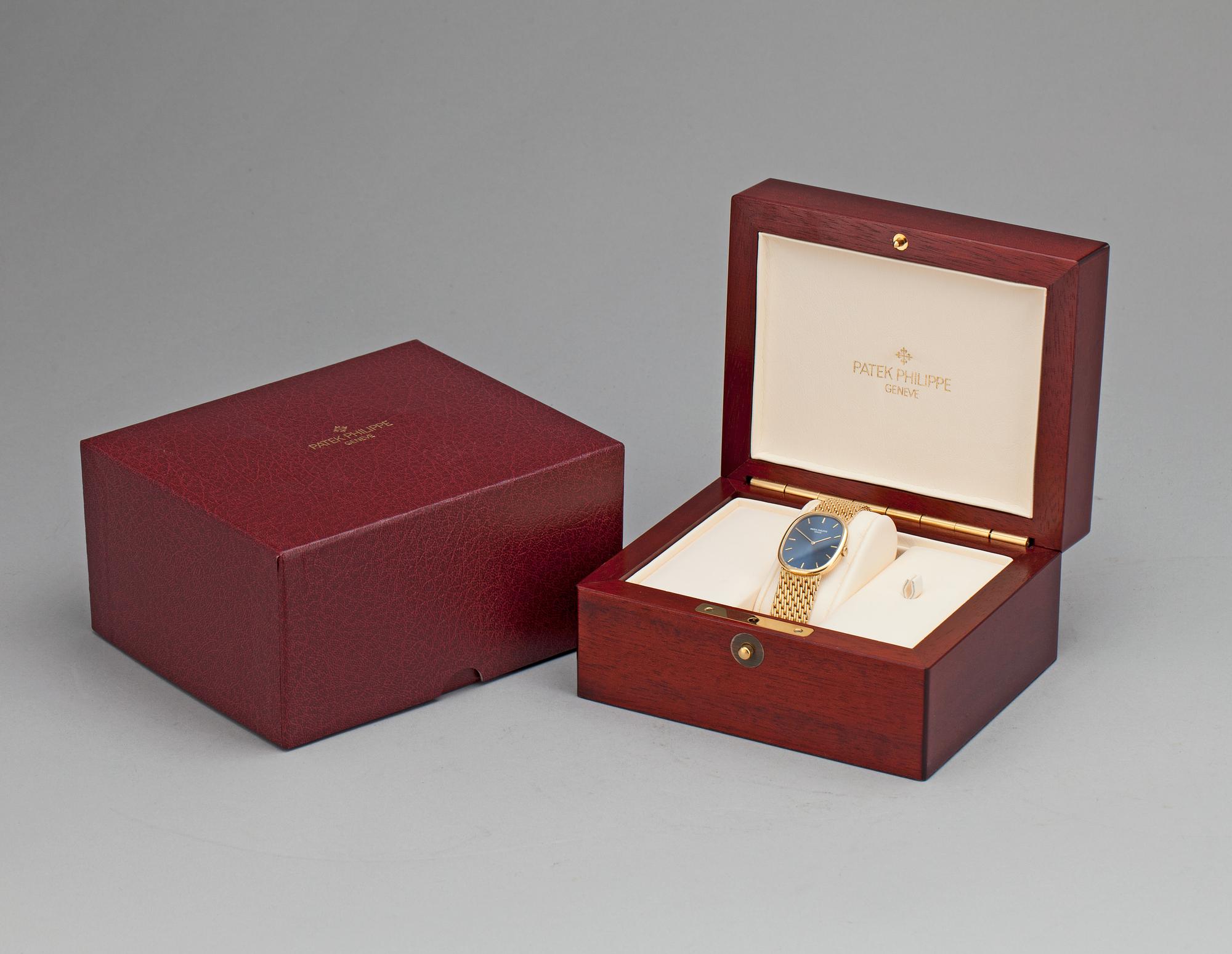 A Patek Philippe Elipse gentleman's wrist watch, c. 1980.