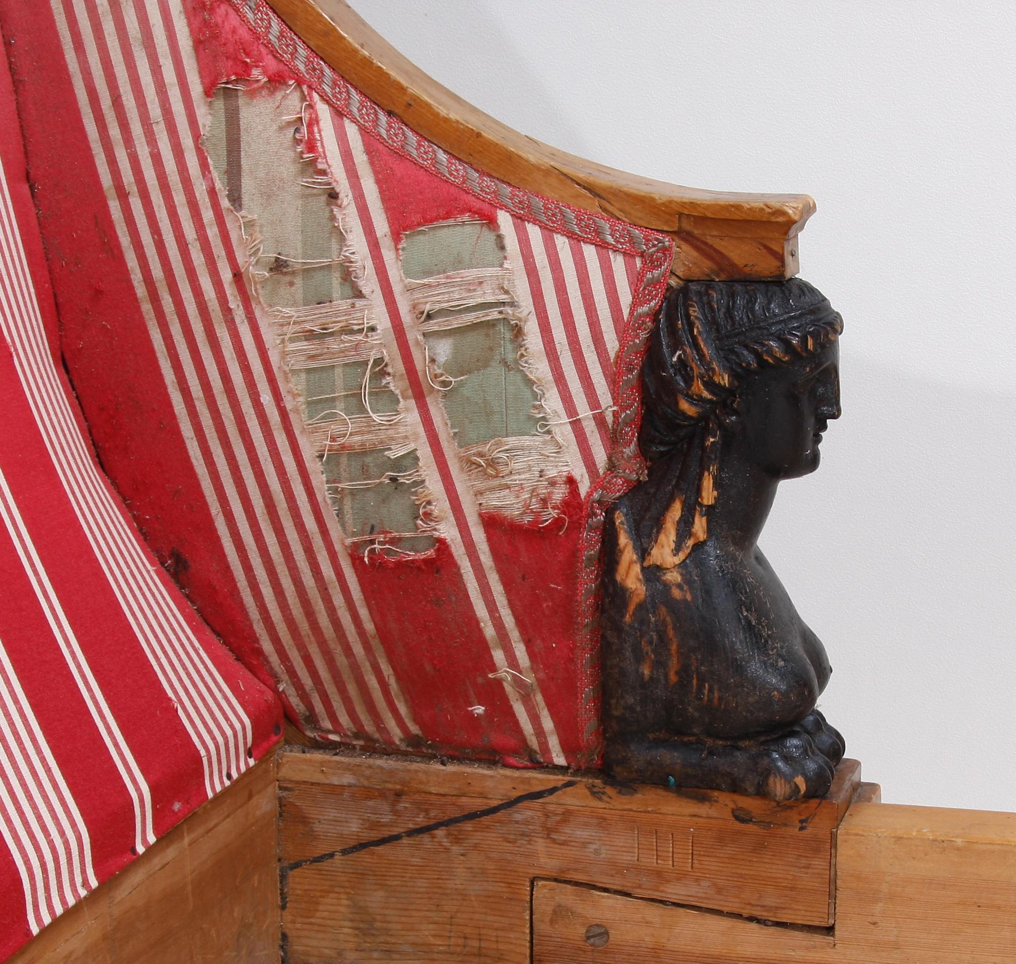 SÄNG, empire, 1800-talets första hälft.