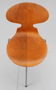 STOLAR, 6 st, "Myran", Arne Jacobsen, Fritz Hansen, första upplagan 1950-tal.