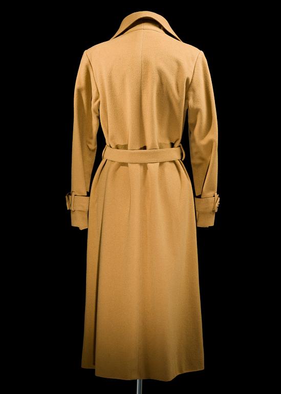 A 1970s wool coat by Hermès.