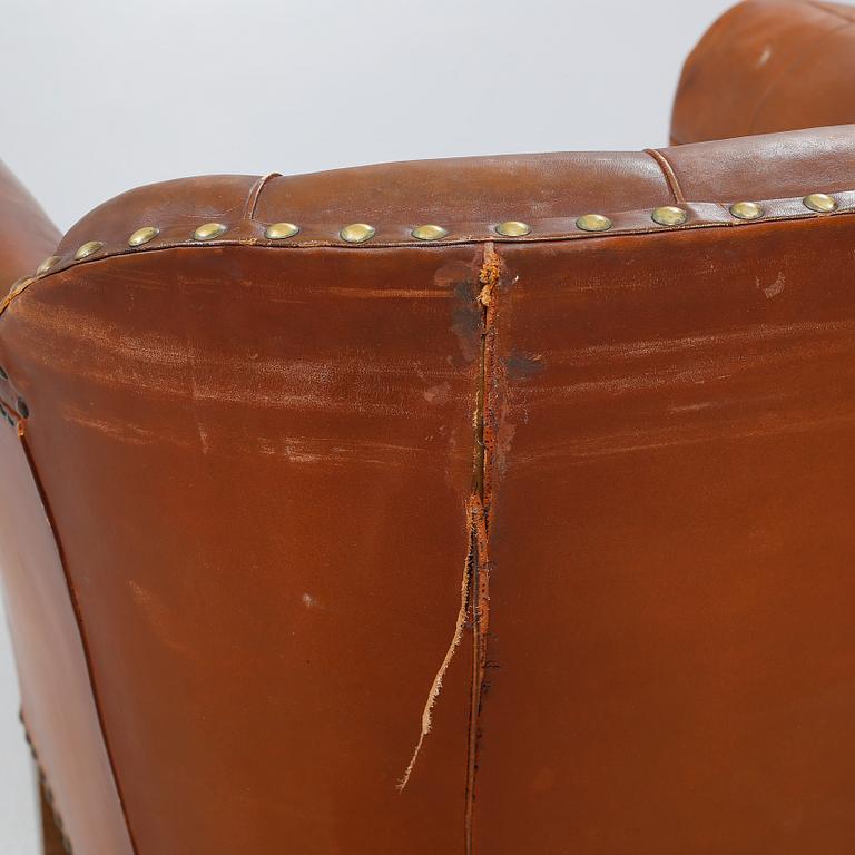 Early 20th century armchairs.