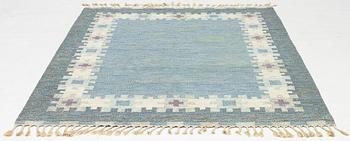 Ingegerd Silow, matta, rölakan, ca 230 x 164 cm.