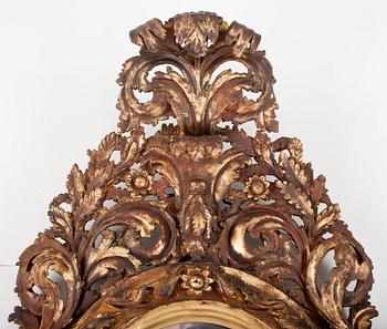 SPEGEL, barockstil, troligen Italien, 1800/1900-tal.