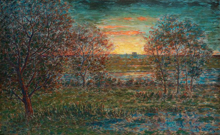 Per Ekström, Reddening skies, Öland.