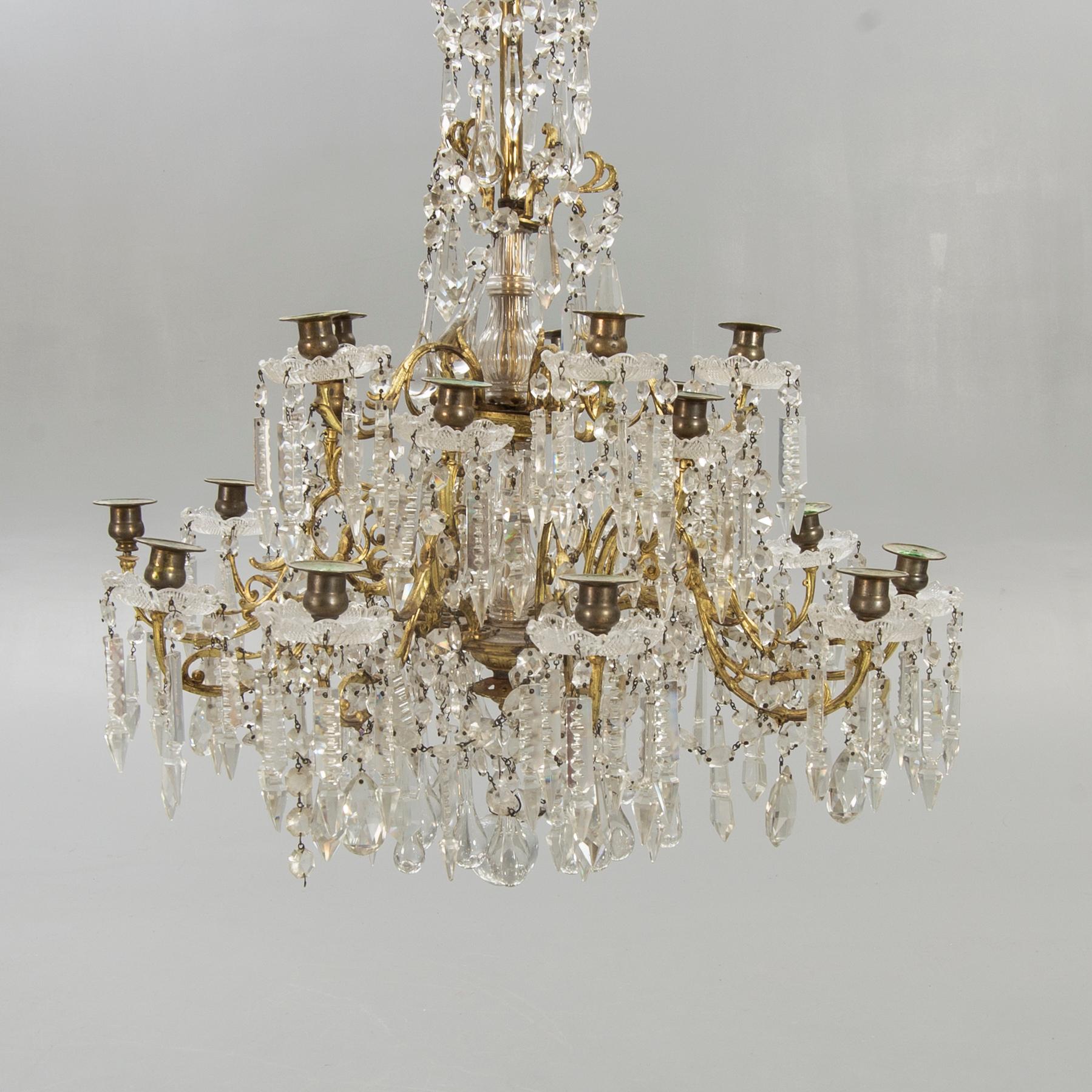 Chandelier, Oscar-winning, late 19th century.
