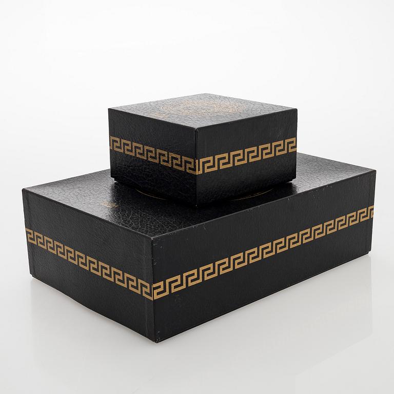 Versace, astiaston osia, posliinia, 9 kpl, "Le Roi Soleil" Rosenthal, 1990-luku.