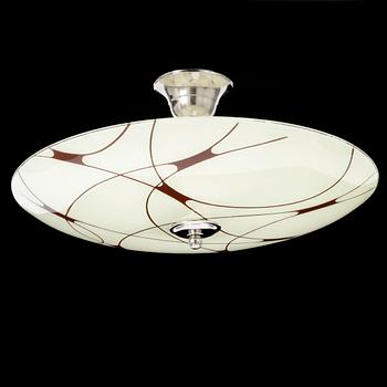 TAKPLAFOND, 1930/40-tal. Höjd ca 25 cm.