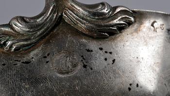 SOPPSLEVAR, 2 st, silver, Lagerdahl, Eksjö, 1808 samt Linköping 1832.