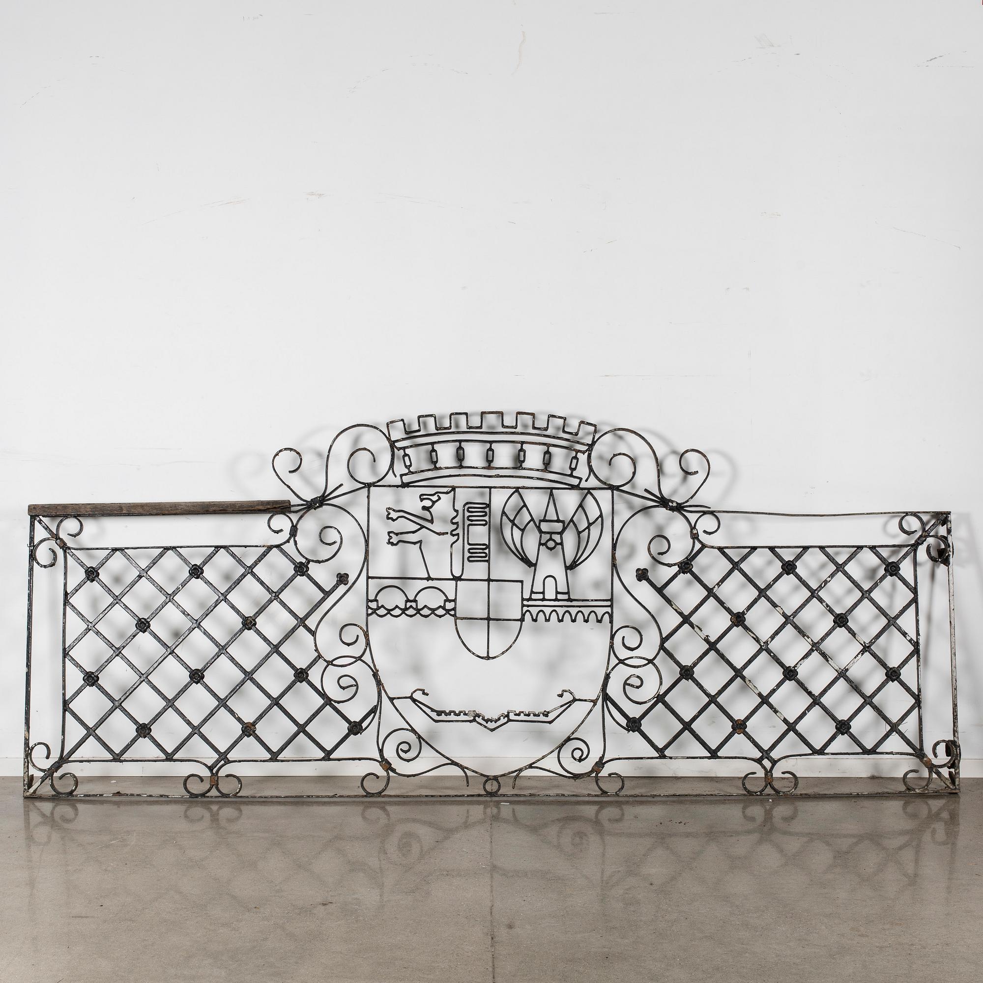 RÄCKE/BALUSTRAD, 1900-talets första hälft.