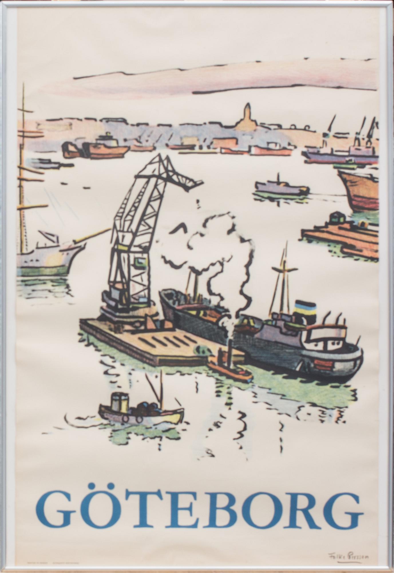 AFFISCH, "Göteborg", Folke Persson, efter.