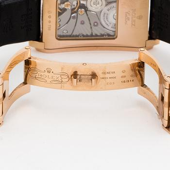 ROLEX, Cellini, Prince, Chronometer, wristwatch, 26,5 x 36 (44) mm.
