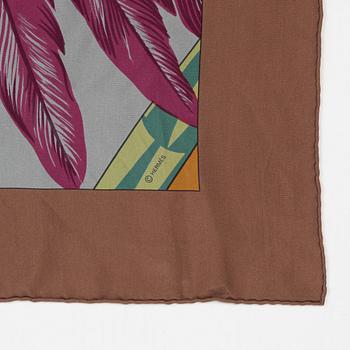 Hermès, shawl/scarf, "Brazil", 140 x 140 cm.