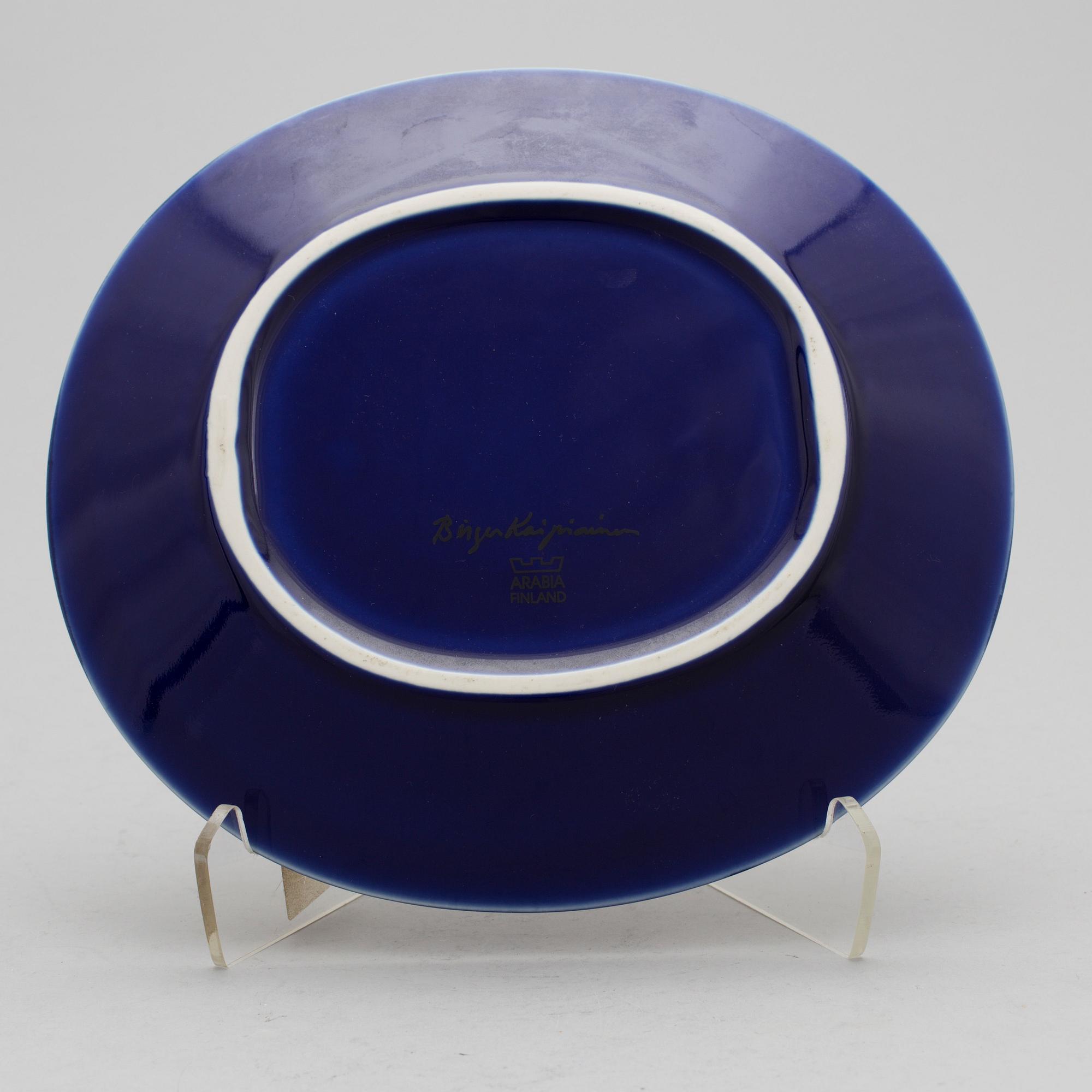 BIRGER KAIPIAINEN, fat, keramik, signerad Birger Kaipiainen, Arabia, Finland.