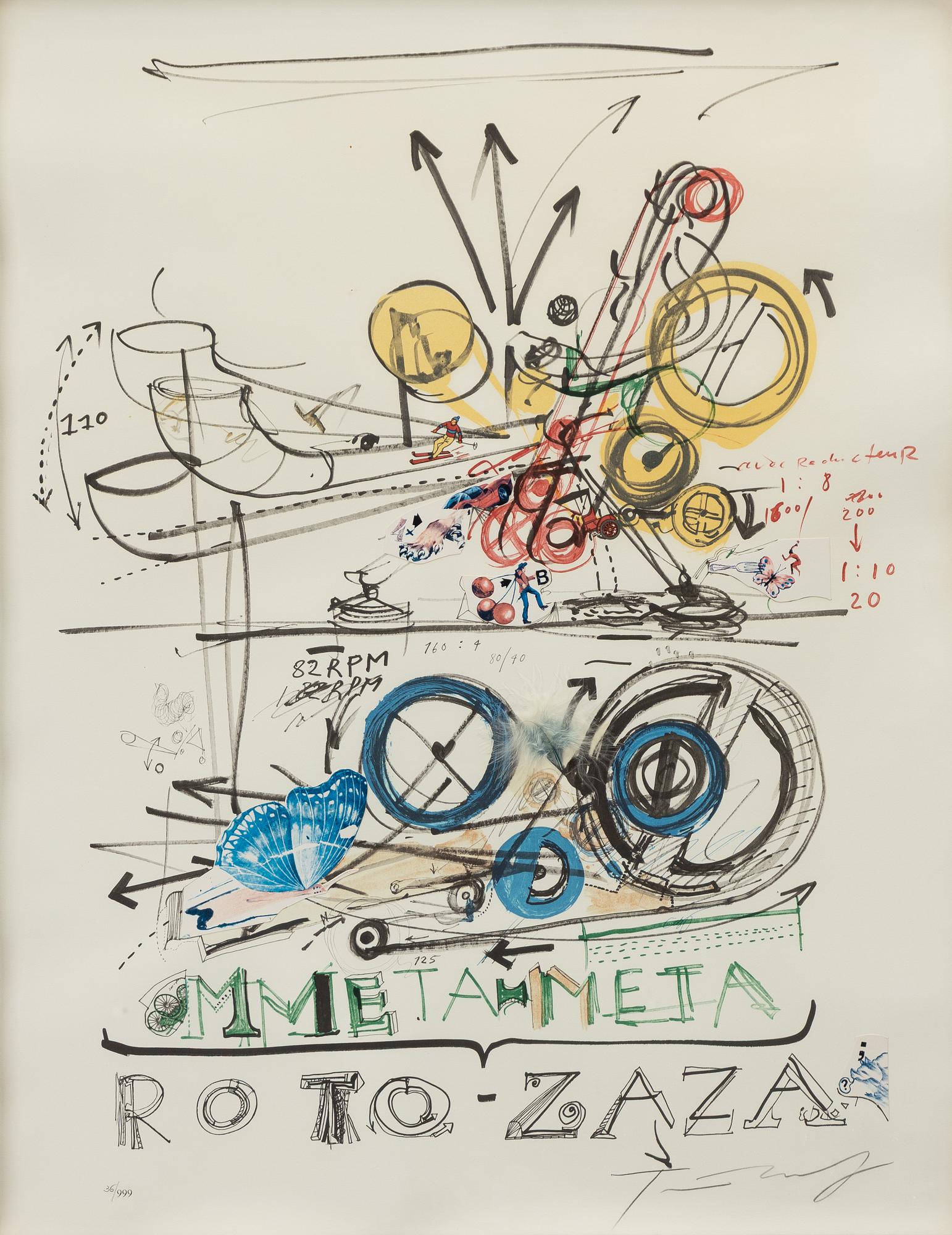 Jean Tinguely, "Meta-Meta, Roto-Zaza".