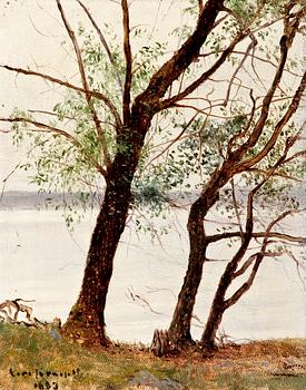 240. Eero Järnefelt, ALDERS ON THE STRAND.