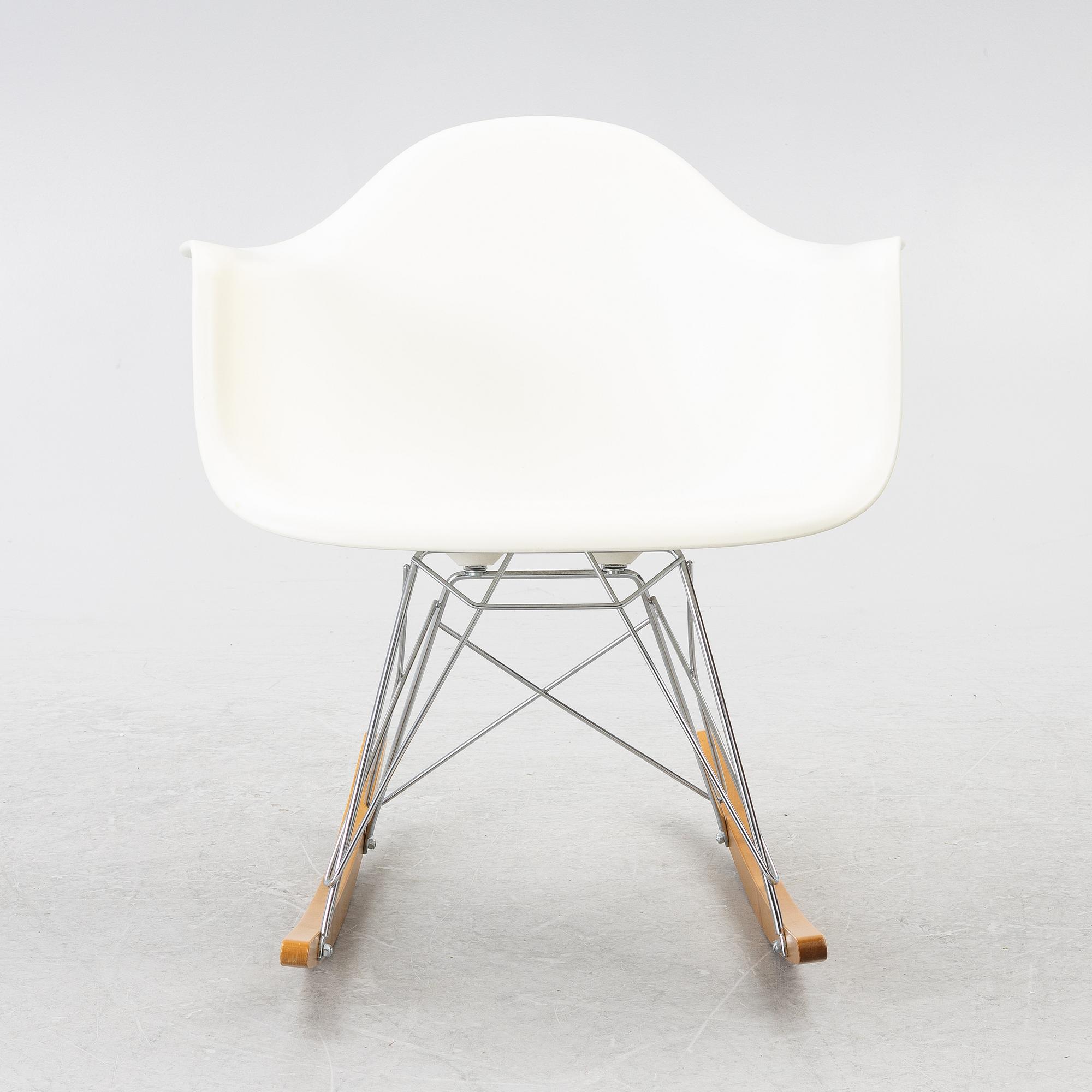 Charles & Ray Eames, a 'RAR' plastic armchair, Vitra, 2007.