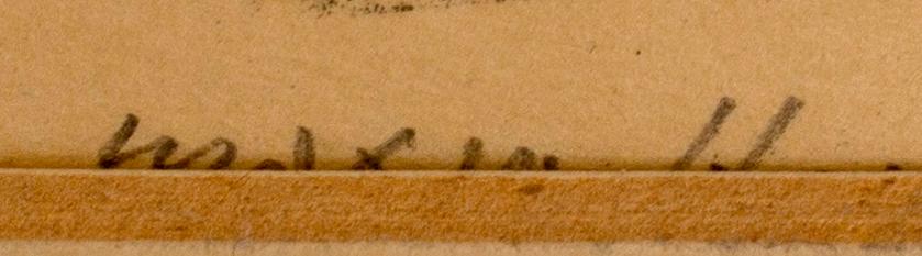 MAX WALTER SVANBERG, färglitografi, signerad med dedikation samt numrerad 6/160.