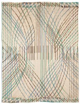 DRAPE. "Kärvar". Tapestry weave (gobelängvariant). 242,5 x 185 cm. Signed AB MMF BN.