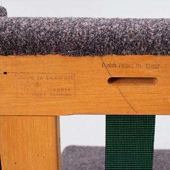 Hans J. Wegner, sofa, “Airport”, AP-35/3. A.P. Stolen, Denmark, 1960s.