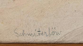 Bertram Schmiterlöw, oil on canvas, signed.