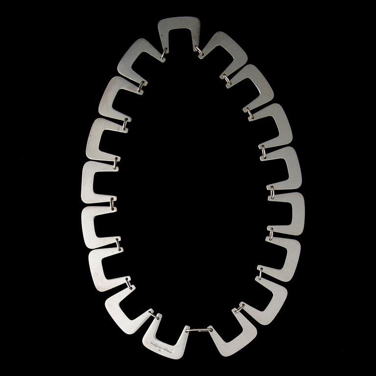 BÖRJE RAJALIN, COLLIER. silver. Kaunis Koru / Kalevala Koru 1961.