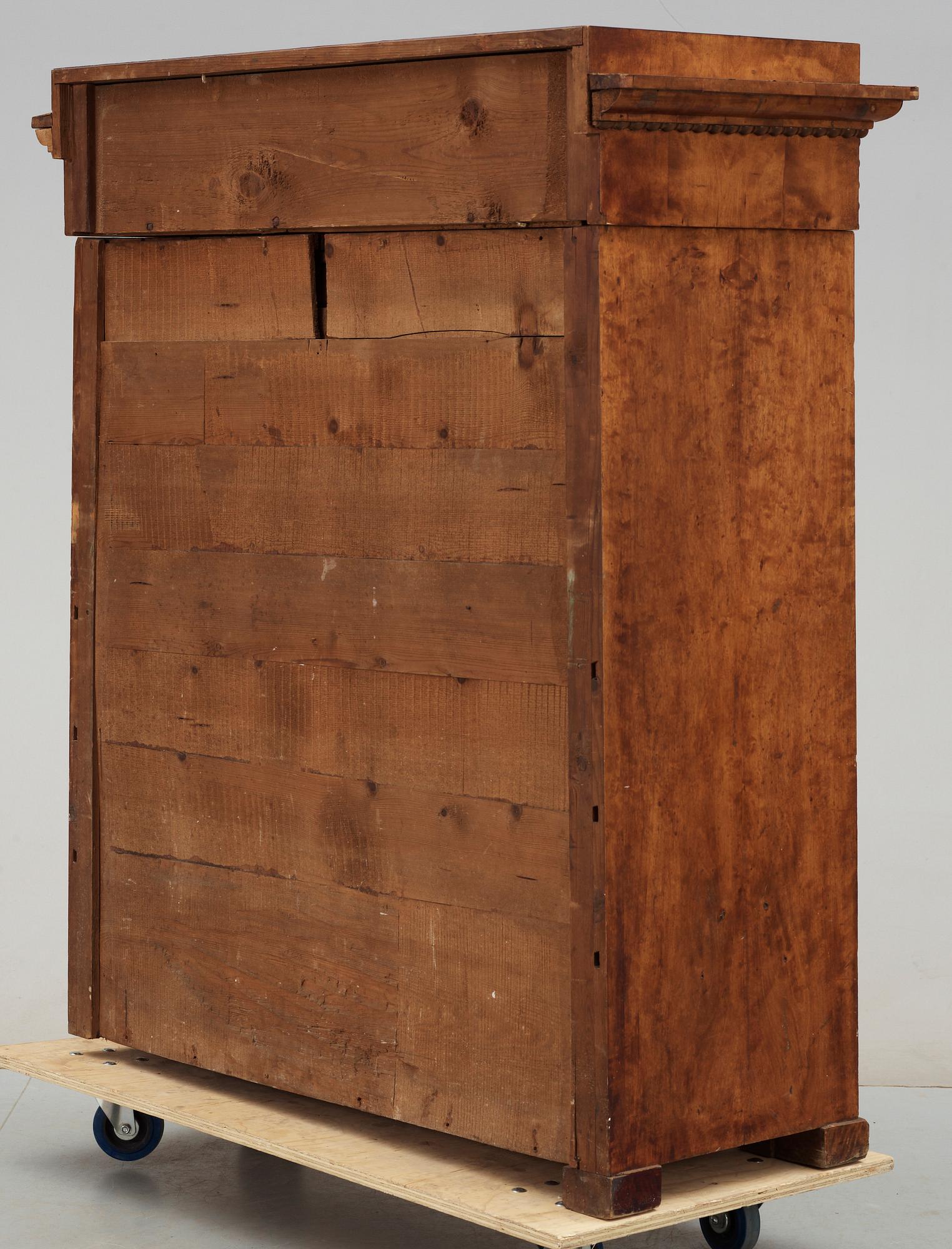 CHIFFONJÉ, senempire, 1800-talets mitt.