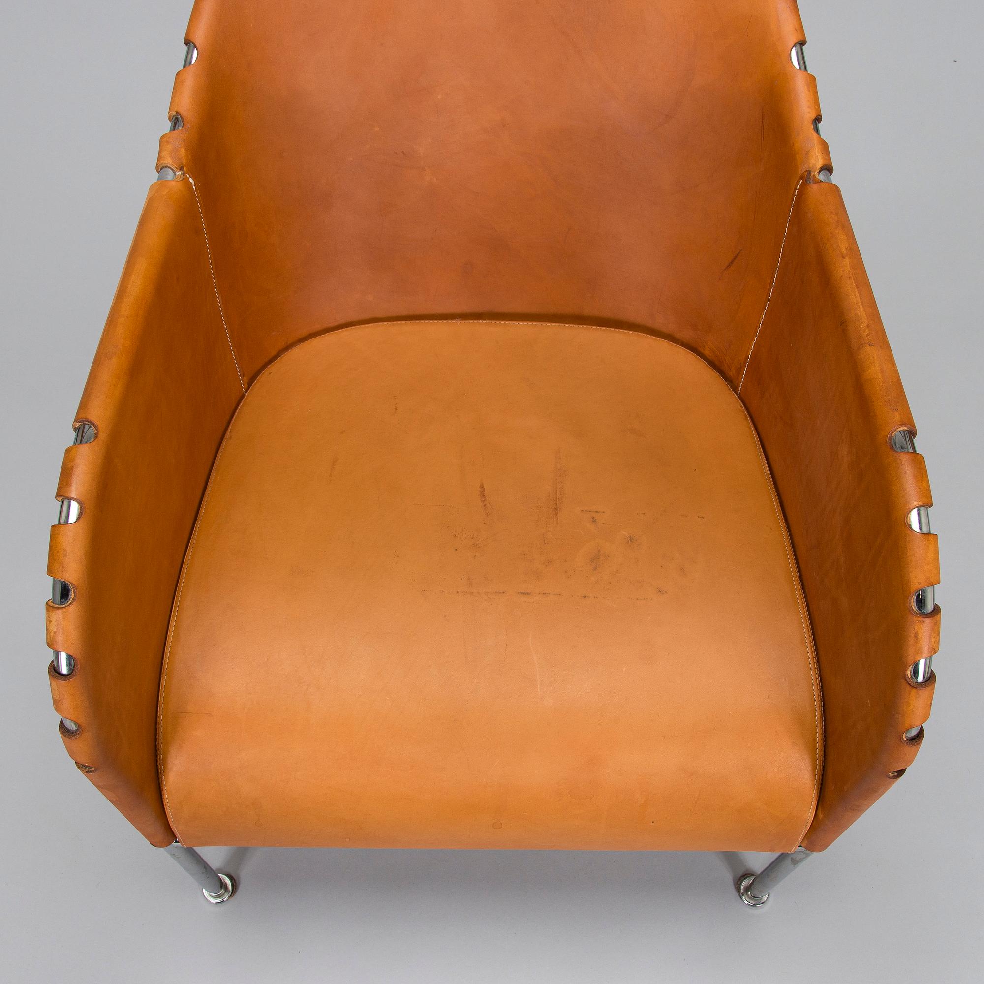 Mats Theselius, fåtölj, "Bruno", Källemo. Formgiven 1997.