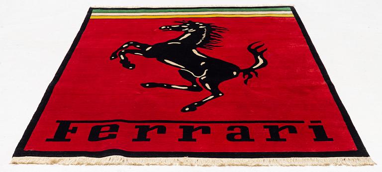 A 'Ferrari' rug, c. 230 x 170 cm.