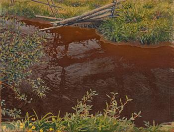 749. Gustaf Fjaestad, Vårbäck.