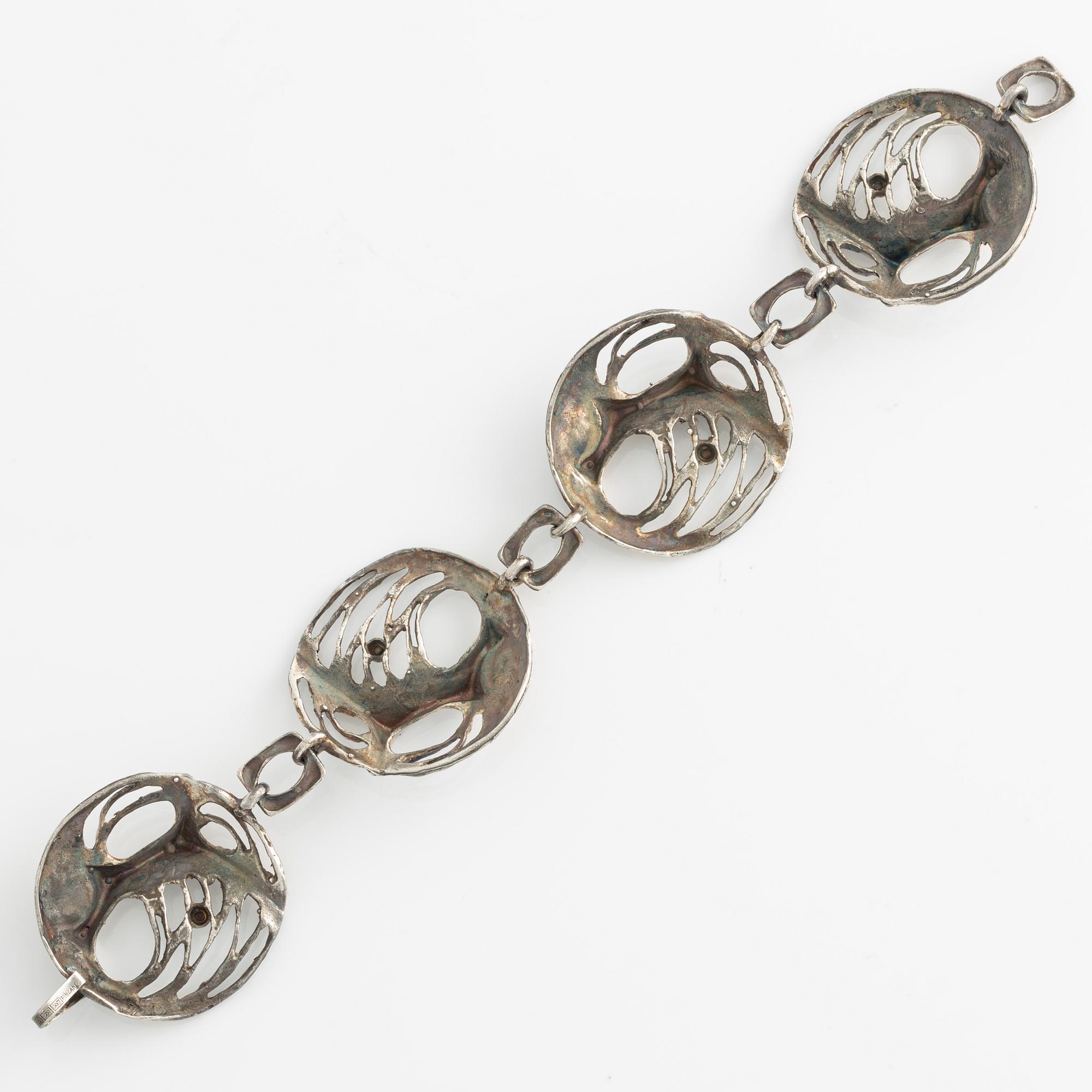 Jorma Laine, silver bracelet.