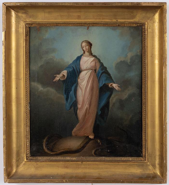 Okänd konstnär, 1700-tal, Den obefläckade avelsen.