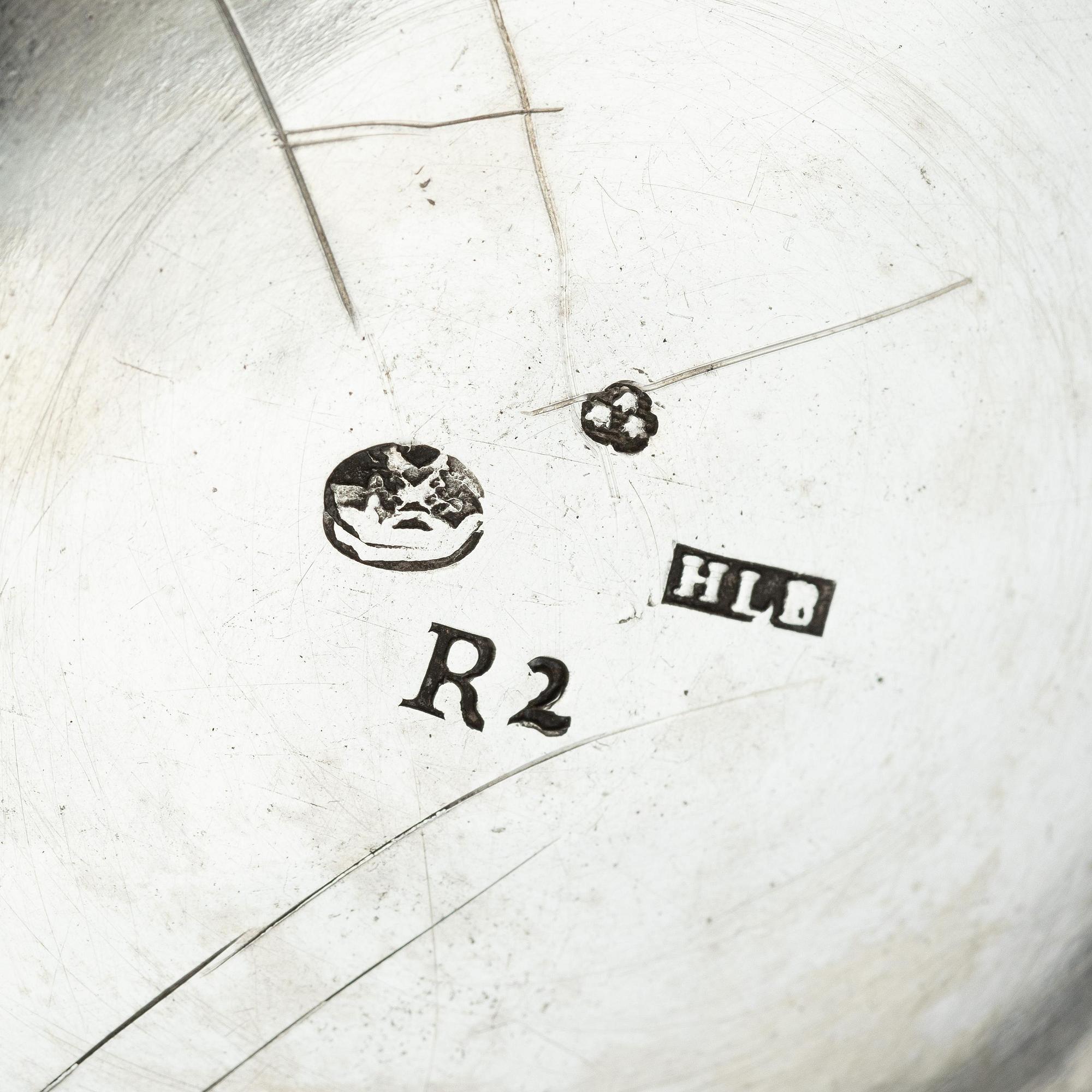 Hans Langberg, bägare, silver, Söderhamn 1799. Sengustaviansk.