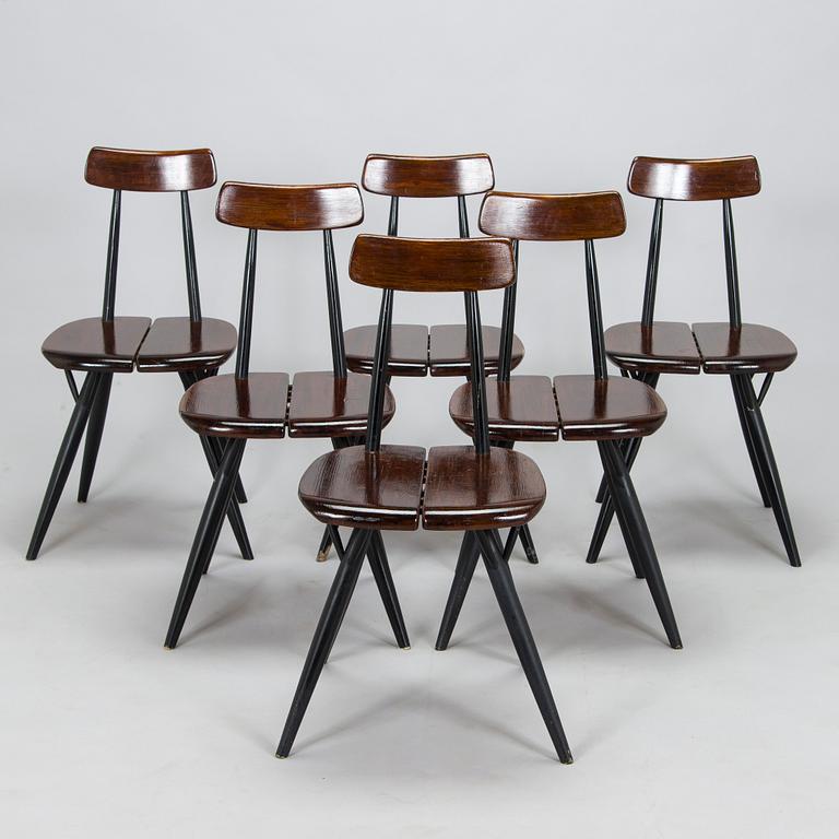 Ilmari Tapiovaara, a 1960's 7-piece 'Pirkka' dining set for Laukaan Puu.