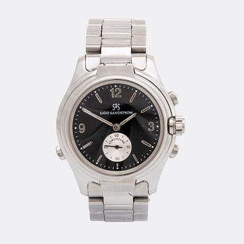 SJÖÖ SANDSTRÖM, Chronolink, wristwatch, 40 mm.