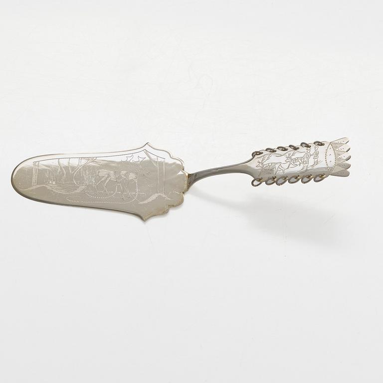 A 17-piece set of silver cutlery, Tornio and Turku, 1993 and 1984.