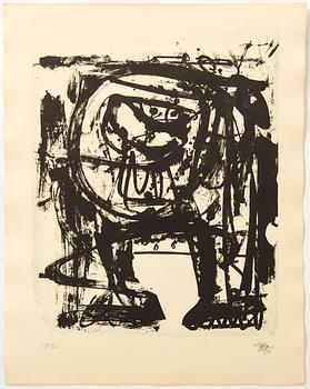 Antonio Saura, litografi signerad daterad och numrerad 59 49/50.