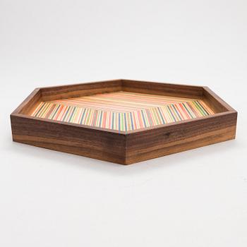 ALEKSI PUUSTINEN, A 'Hexagon Tray', signed.