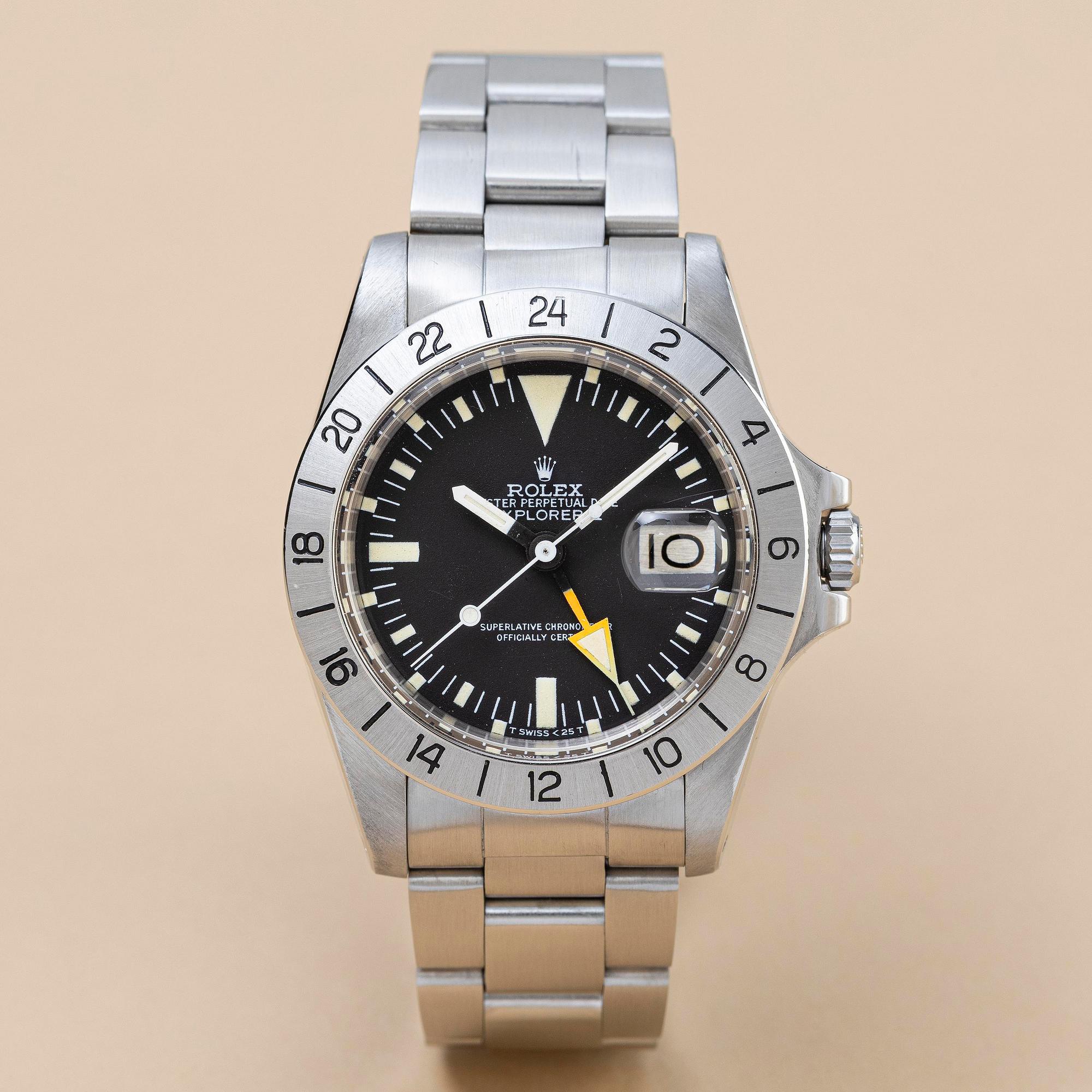 Rolex, Explorer II, "Freccione", "Mark 4 Dial", "Mark 3 Bezel", ca 1981.