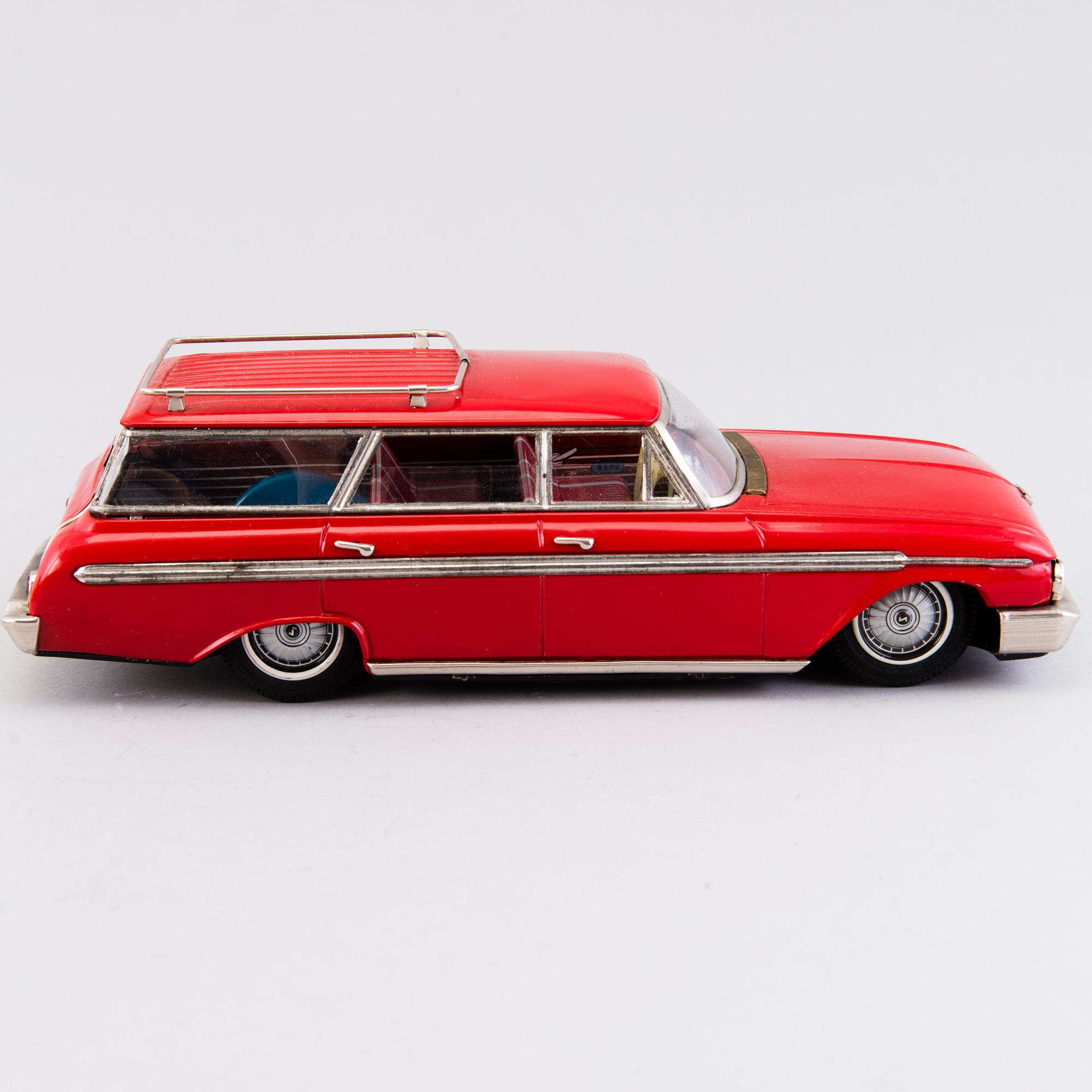 食品・日用品 半額ストア toy tin 1960s A car Bukowskis - Japan. Asahi, ATC by 自動車