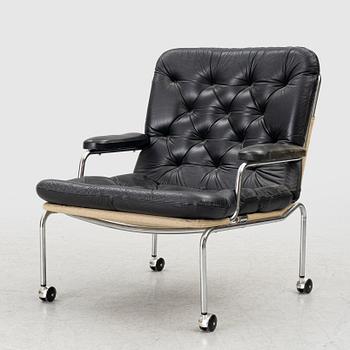 Pethrus Lindlöf, fåtölj, ”Åsa”, Lammhults, 1970-tal.